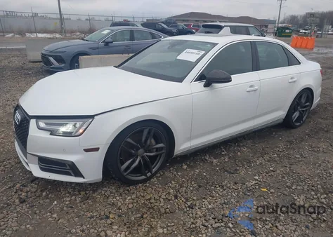 2017 Audi A4 2.0T Premium from USA, damaged, VIN WAUENAF43HN040642